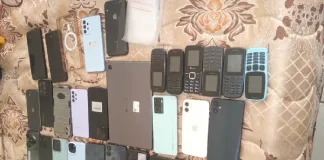 Man Arrested for Possession of Suspected Stolen Cellphones