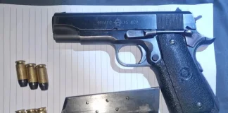 Anti-Gang Unit Finds Loaded Pistol Hidden in Bed Base, Man Arrested