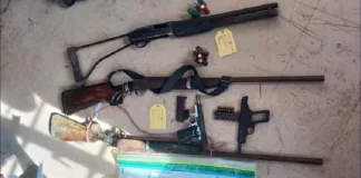 Two Apprehended in with Multiple Firearms Including Prohibited Shotgun Two Apprehended in with Multiple Firearms Including Prohibited Shotgun