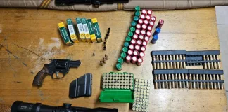 SAPS Arrests Man for Unlicensed Firearms in Edleen SAPS Arrests Man for Unlicensed Firearms