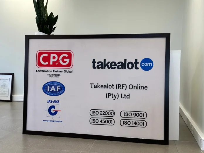 IMG-20260226-WA0007 Global Pioneer: Takealot's Groundbreaking ISO Achievement Sets New International Standard for Online Retail