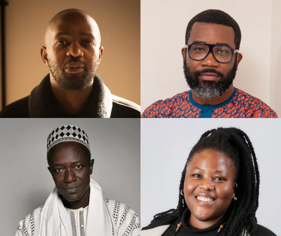 New board members: Top Left To Right: Dillion S. Phiri (Zimbabwe/Malawi), Enyinnaya Omeruah (Nigeria); Bottom Left To Right: Moussa Sene Absa (Senegal), Thabiso Molefe (South Africa)