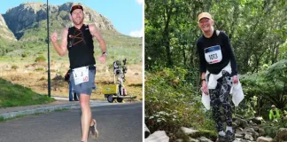 Lucky 13 for Wills, Permanent Number for Whitmore at the Totalsports Two Oceans Marathon Trail Run