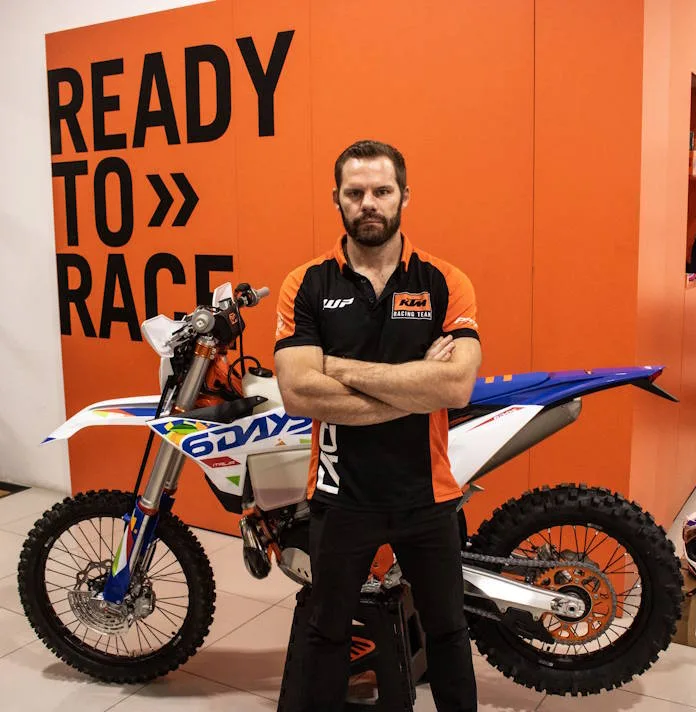 Four time Namibian National Enduro Champion, Quinton Z van Rooyen