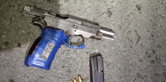 Two Arrested in East London With Unlicensed Firearms and Police Uniform Two Arrested in East London With Unlicensed Firearms and Police Uniform