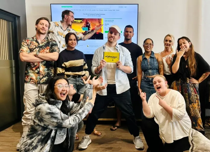 Celebrating-Cyberpunk Pulling Power Media Breaks Kickstarter Record with $27 Million Campaign