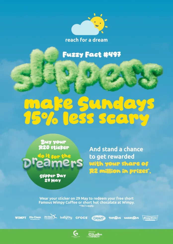 Reach-For-A-Dream-Image-1 Reach For A Dream launches bold ‘Fuzzy Facts’ campaign for Slipper Day 2026