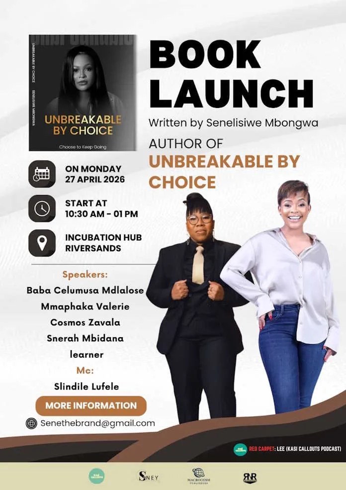 Senelisiwe Mbongwa Launches Debut Book Unbreakable by Choice