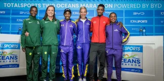 Steyn eyes seventh title as Seutloali and Khonkhobe renew rivalry at the Totalsports Two Oceans Ultra Marathon