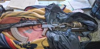 Police Arrest Five Suspected Illegal Miners with AK-47 Rifles Police Arrest Five Suspected Illegal Miners with AK-47 Rifles