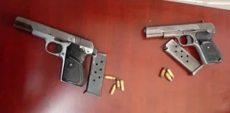 Olievenhoutbosch Police Intercept Vehicle, Seize Illegal Firearms and Apprehend Driver Olievenhoutbosch Police Intercept Vehicle, Seize Illegal Firearms and Apprehend Driver