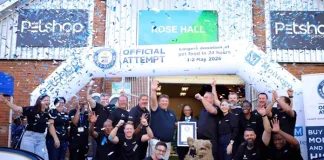 Petshop Science & Montego Pet Nutrition set GUINNESS WORLD RECORDS™ title for largest donation of pet food in 24 hours