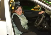 SUPERSPAR Newton Park regular Chantal Ashington is the proud owner of a brand-new limited-edition Hyundai Exter 1.2 Executive MT after her name was drawn in the SPAR Win a Car competition. Photo: Full Stop Communications