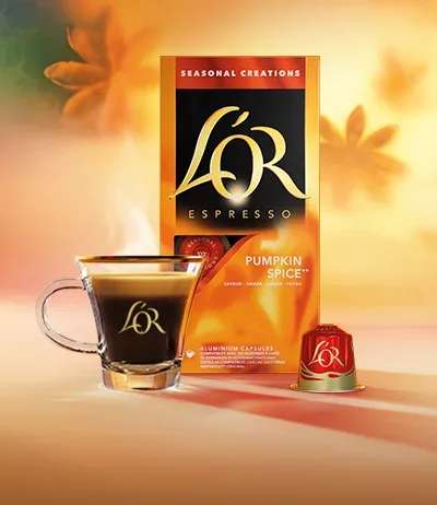 L’OR Espresso’s new Pumpkin Spice capsule