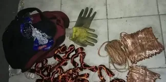Three Arrested in Kroonstad Following Recovery of Suspected Stolen Copper Cable
