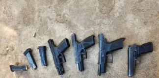 Four Arrested in Mpumalanga with Unlicensed Firearms Following Stolen Vehicle Probe Four Arrested in Mpumalanga with Unlicensed Firearms Following Stolen Vehicle Probe