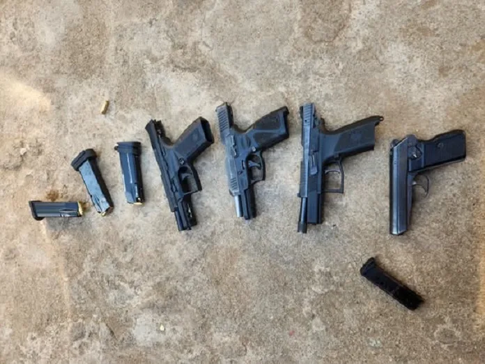 717665378_1430512622433707_1351485635286039686_n Four Arrested in Mpumalanga with Unlicensed Firearms Following Stolen Vehicle Probe