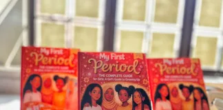 Amanda Mokoena, officially launched her debut book, My First Period: The Complete Guide for Girls