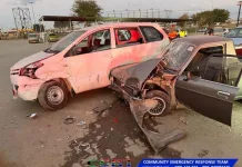 Three Injured in Olievenhoutbosch Shopping Centre Crash Three Injured in Olievenhoutbosch Shopping Centre Crash