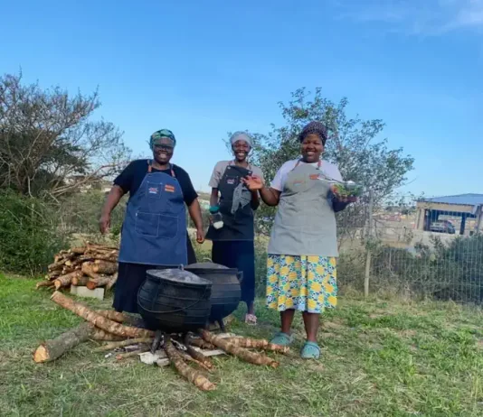 Eastern Cape entrepreneur turns ancient tradition into rural economic development Rural Impaqt Bone Broth founder Phumeza Stuurman and her all-female cooking team