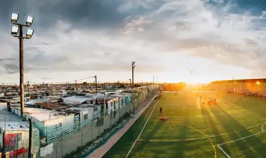 Youth unemployment: We already have a proven solution Safe-Hub Soccer Field