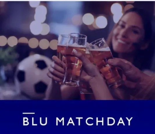 THE WORLD MEETS HERE FOR THE ULTIMATE BLU MATCH DAY EXPERIENCE THE WORLD MEETS HERE FOR THE ULTIMATE BLU MATCH DAY EXPERIENCE