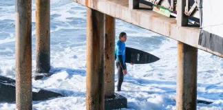 Teva Bouchgua - RipCurl Vic Bay Surf Pro. Kody McGregor