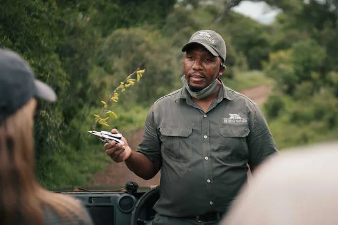 Rhino Sands Ranger Anton Mnguni