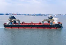 CSL Marks the Completion of the First Vessel in World-Leading Transhipment Fleet for Simandou Project. Image supplied by PR company for the CSL Group