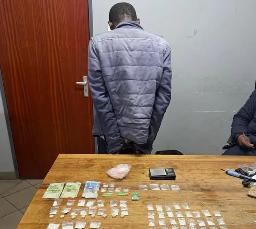 Welkom Drug Arrest: 38-Year-Old Foreign National Detained After Sandania Police Raid