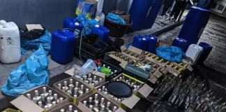 Gugulethu Crime Prevention Unit Busts Illicit Liquor Manufacturing Operation, Five Arrested Gugulethu Crime Prevention Unit Busts Illicit Liquor Manufacturing Operation, Five Arrested