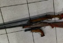 Firearm Arrest: Suspect Detained for Possession of Prohibited Homemade Firearms and Ammunition