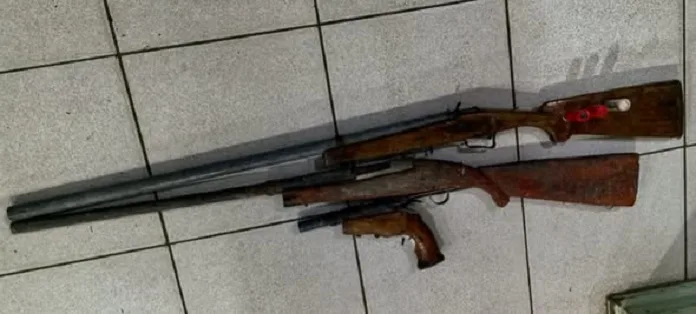746780038_2042464193019311_7538438419227536341_n Firearm Arrest: Suspect Detained for Possession of Prohibited Homemade Firearms and Ammunition