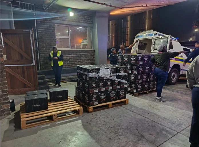 747931519_2775076069528787_5605821575640420987_n R12 Million Illicit Liquor Seizure in Stellenbosch: SAPS and SARS Customs Lead Coordinated Crackdown