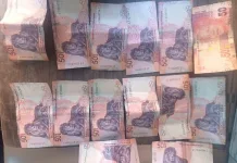 ATM Bombing Suspect Arrested with Dye-Stained Banknotes in Boitekong ATM Bombing Suspect Arrested with Dye-Stained Banknotes in Boitekong