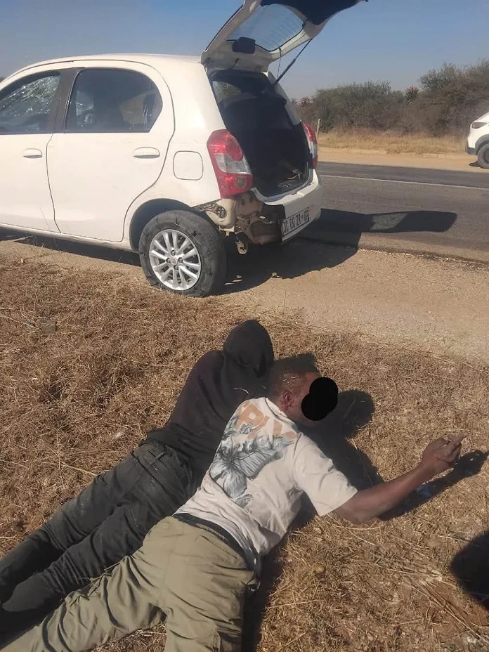 751303456_1467715312046771_3564623024733230368_n SAPS Flying Squad Arrests Two in Stolen Vehicle Recovery in Capricorn District