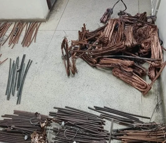 Odendaalsrus Copper Cable Theft Arrests Yield R150k Seizure in Operation Ukubuza Odendaalsrus Copper Cable Theft Arrests Yield R150k Seizure in Operation Ukubuza
