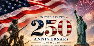 US 250th Anniversary Kicks Off Today: A Historic Look at America’s Semiquincentennial US 250th Anniversary Kicks Off Today: A Historic Look at America's Semiquincentennial