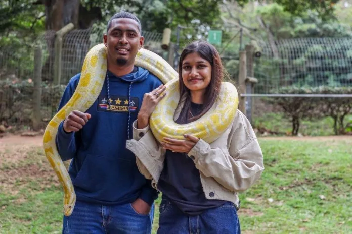 Croc-18-1 Families Beat Winter Chill at Crocworld this Holiday. Image supplied by PR company for Crocworld