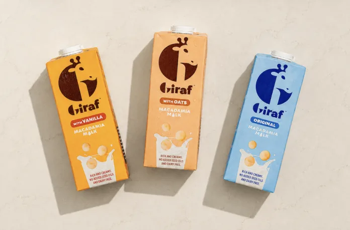 Giraf Macadamia Milk Earns Gold and Silver Awards for Taste Excellence Giraf Macadamia Milk Earns Gold and Silver Awards for Taste Excellence