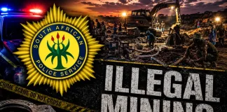 Massive Illegal Mining Crackdown at Losberg Kloof Mine Yields 217 Arrests