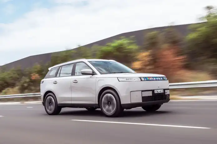 JAECOO J5 BEV arrives as the brand’s first fully electric model in South Africa JAECOO J5 BEV arrives as the brand’s first fully electric model in South Africa