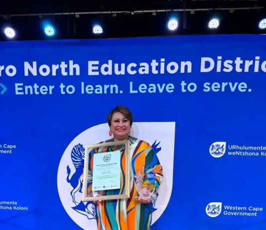 A school principal, a leadership award, a lesson for us all Lynette Schoor, Western Cape provincial winner in the National Teaching Awards Excellence in Primary School Leadership category