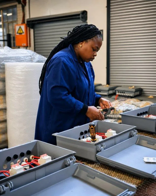 The-project-has-created-jobs-for-young-artisans-while-supporting-engineering-skills-development The project has created jobs for young artisans while supporting engineering skills development. Image supplied by PR company for Power Process Systems (PPS)