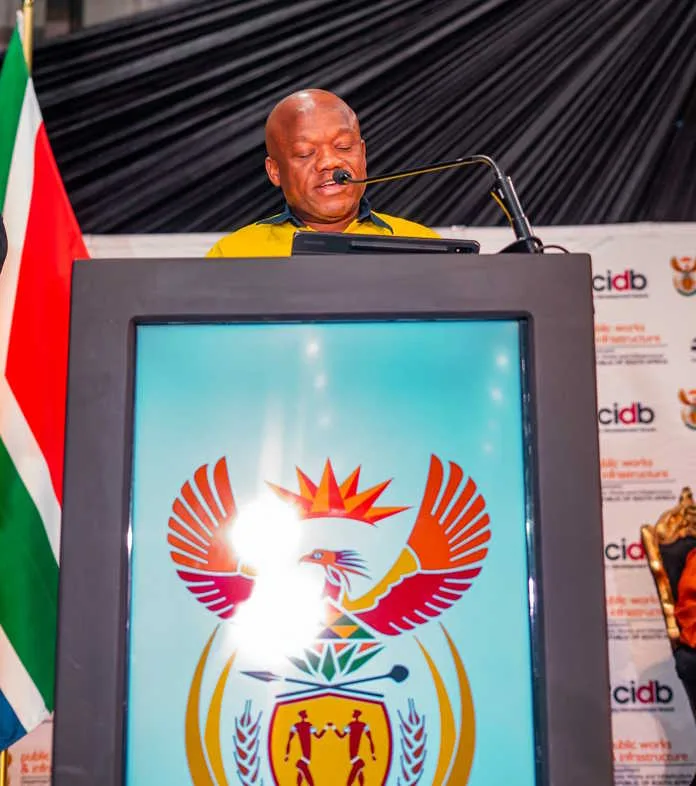 Deputy Minister of Public Works and Infrastructure, Honourable Sihle Zikalala, called for continued investment in contractor development, describing it as the foundation of South Africa's infrastructure-led growth agenda