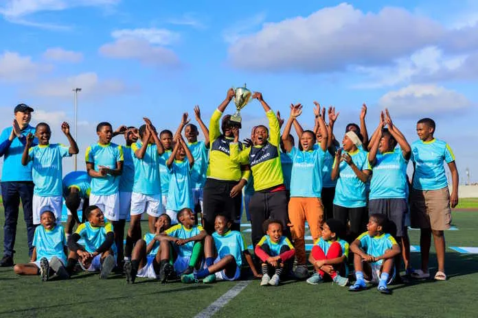 Hisense South Africa takes young Khayelitsha footballers to new heights on an inspiring Table Mountain journey