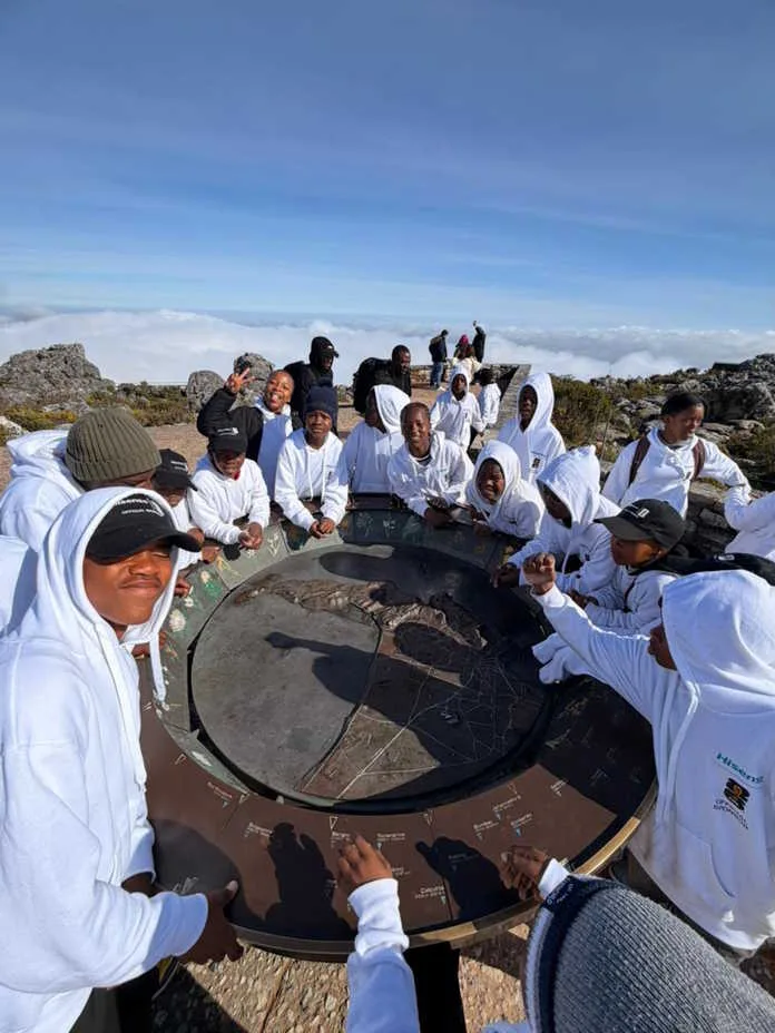Hisense South Africa takes young Khayelitsha footballers to new heights on an inspiring Table Mountain journey