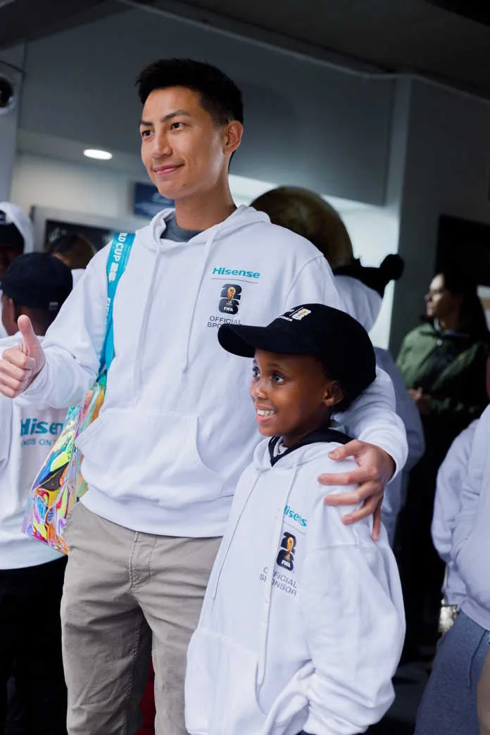 Hisense South Africa takes young Khayelitsha footballers to new heights on an inspiring Table Mountain journey