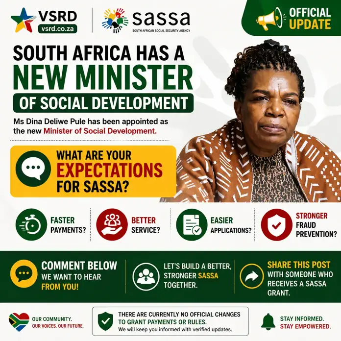 Dina Pule Sworn In as New Minister of Social Development Dina Pule Sworn In as New Minister of Social Development