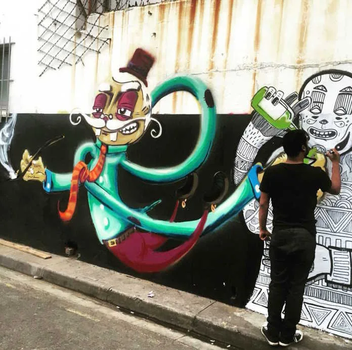 Designer, illustrator and graphic artist, Nivesh Rawatlal will be exhibiting in the Just Geekin’ Artists’ Alley at the Hilton Arts festival this year.